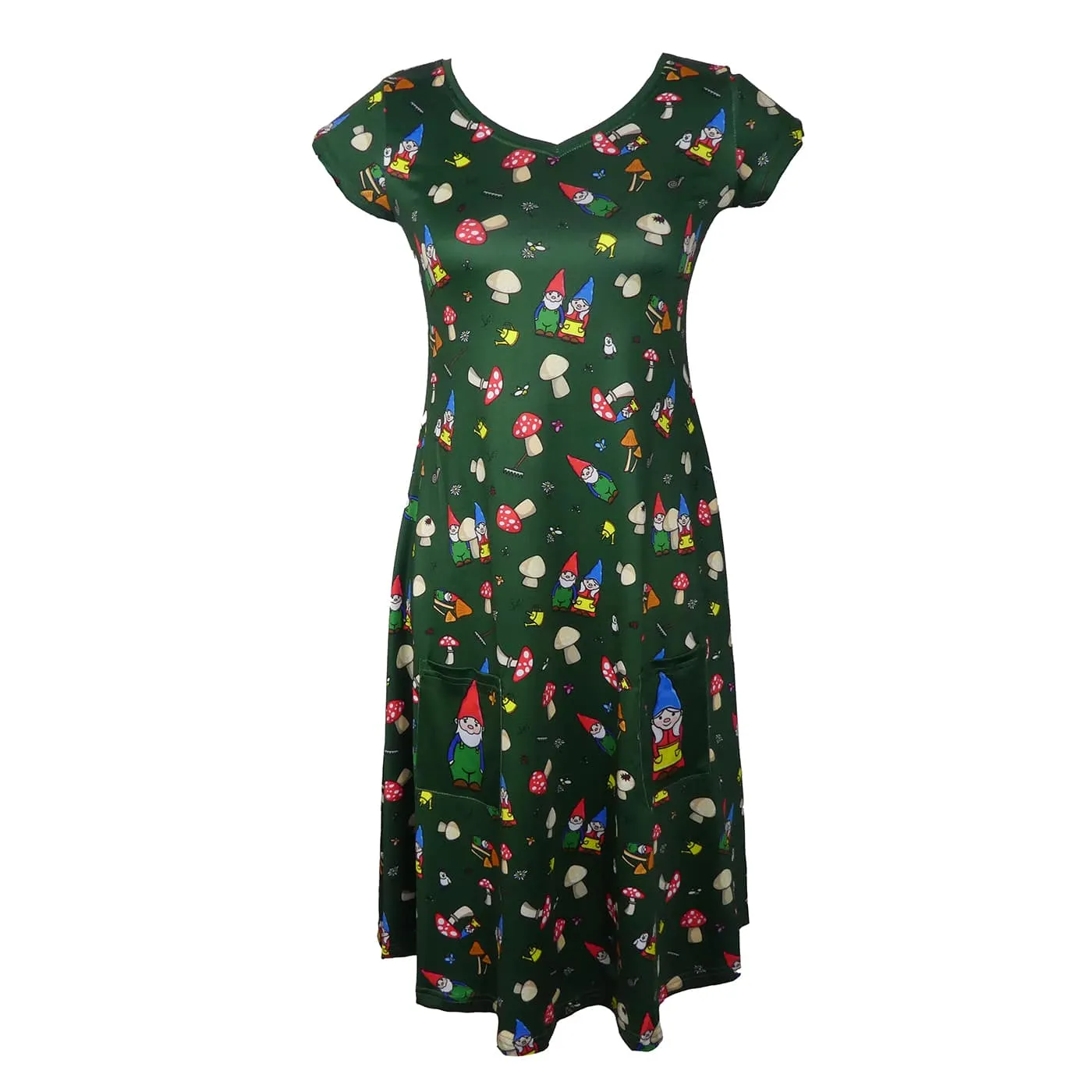 Mr & Mrs Gnome Tunic Dress With Pockets