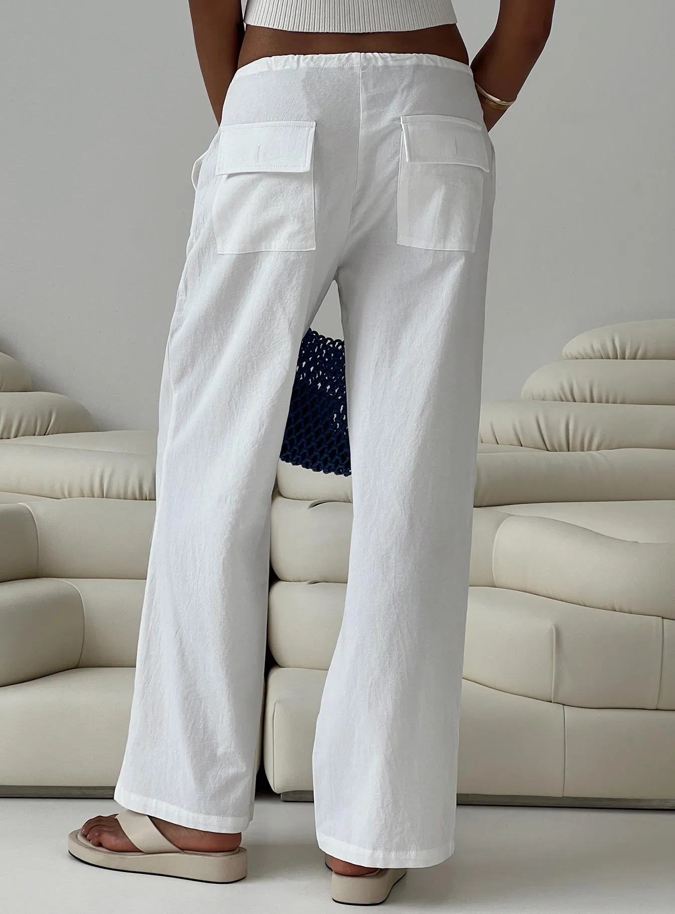 Nalinee Pants White