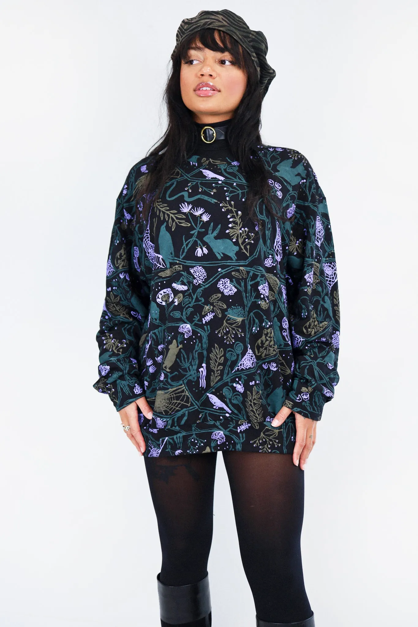 Nightcrawlers Relaxed Fit Sweatshirt in Dusk