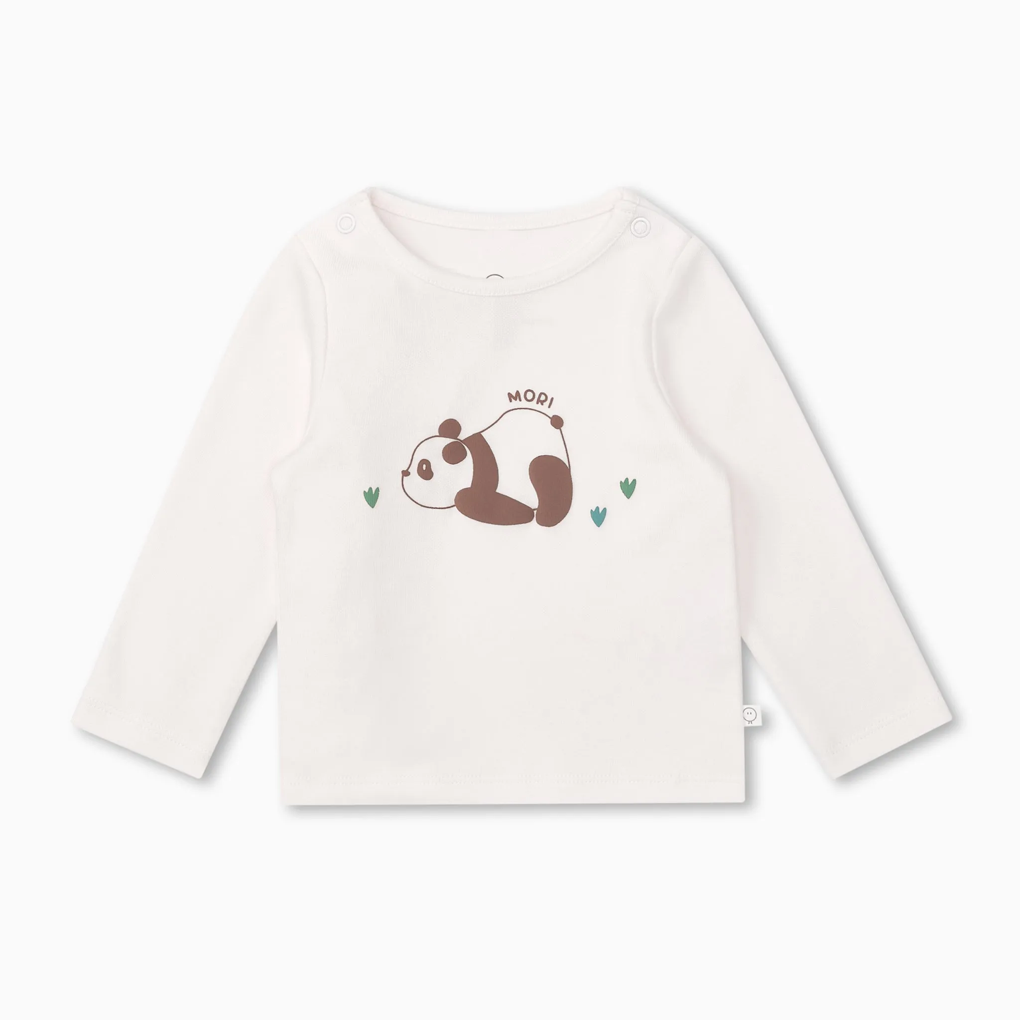 Panda Print Long Sleeve Tee