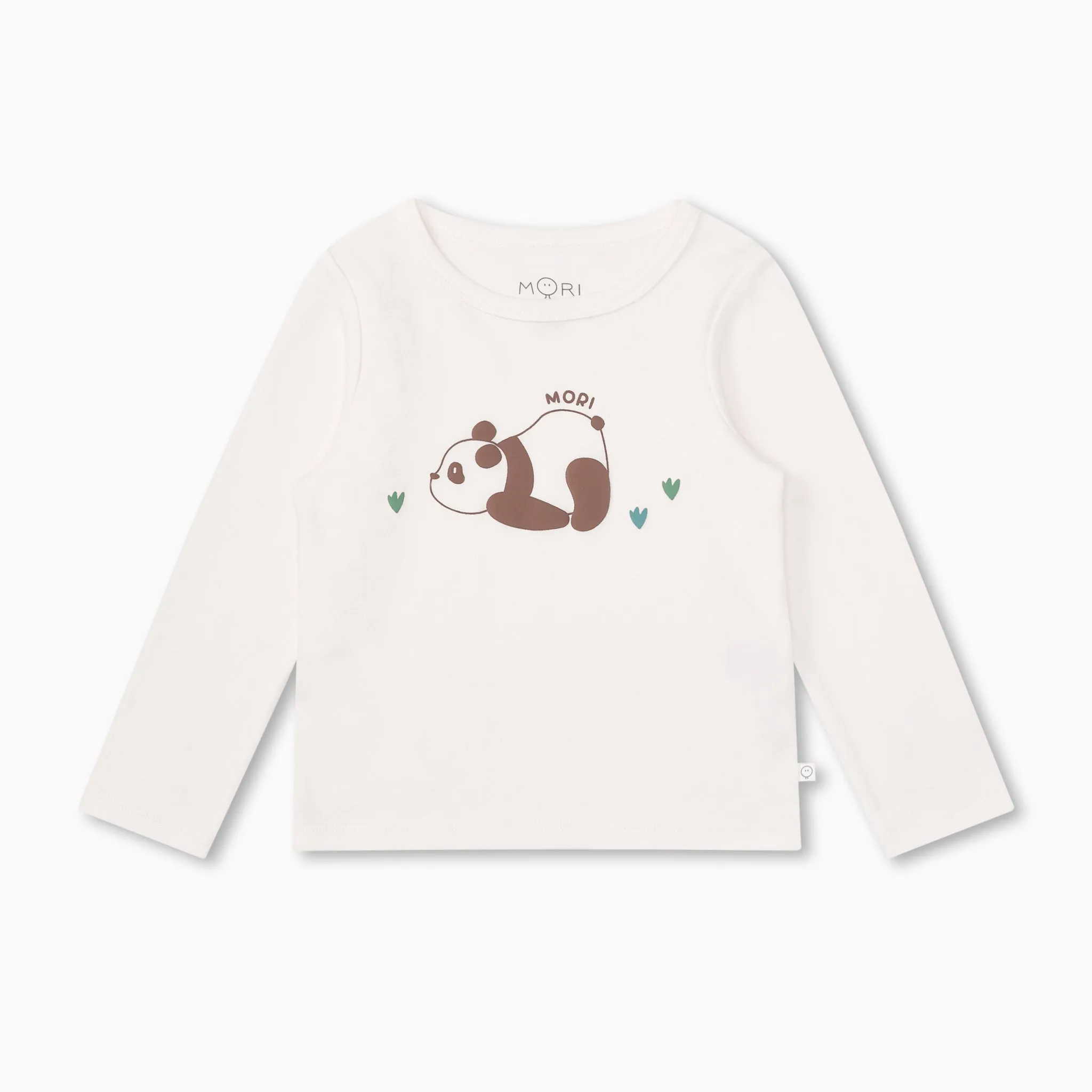 Panda Print Long Sleeve Tee