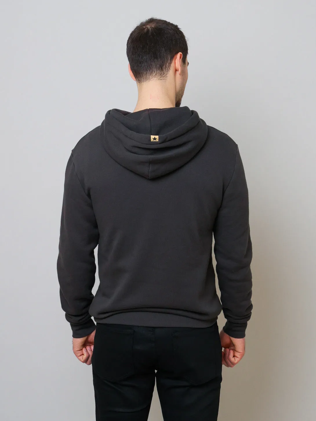 Pearl Jam Hoodie - Faded Black