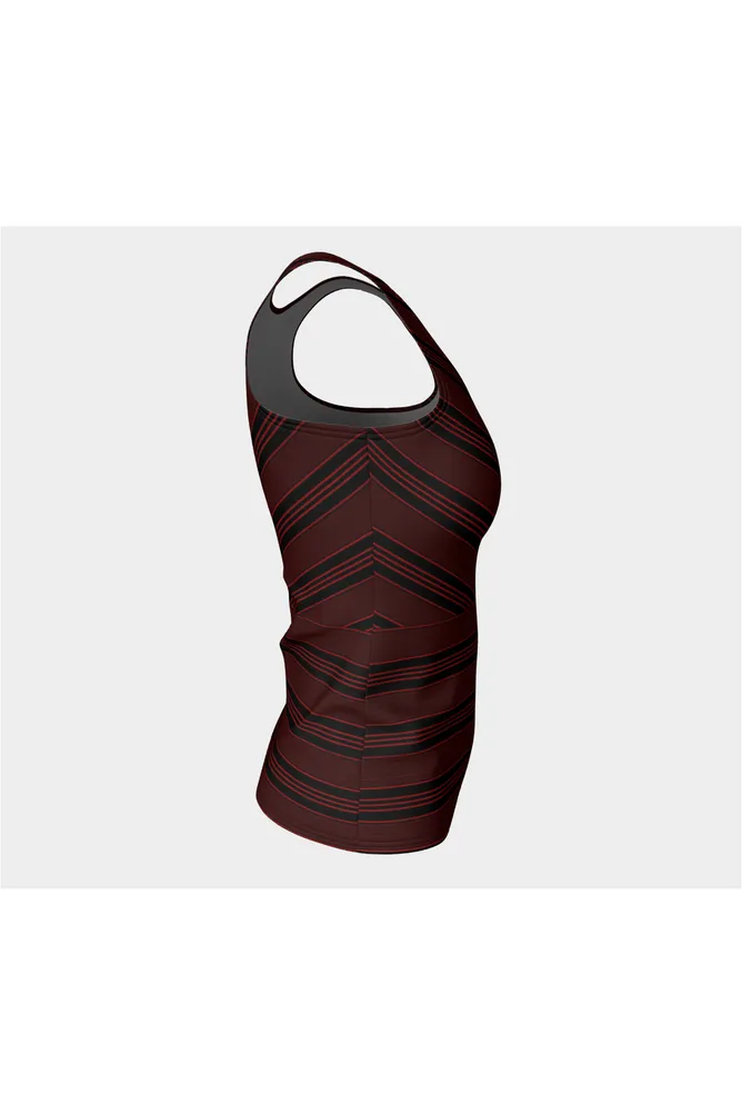 Red Striped Tank Top
