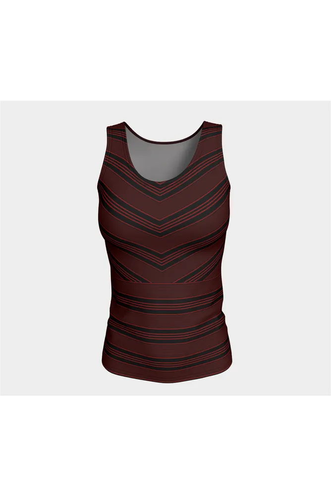 Red Striped Tank Top