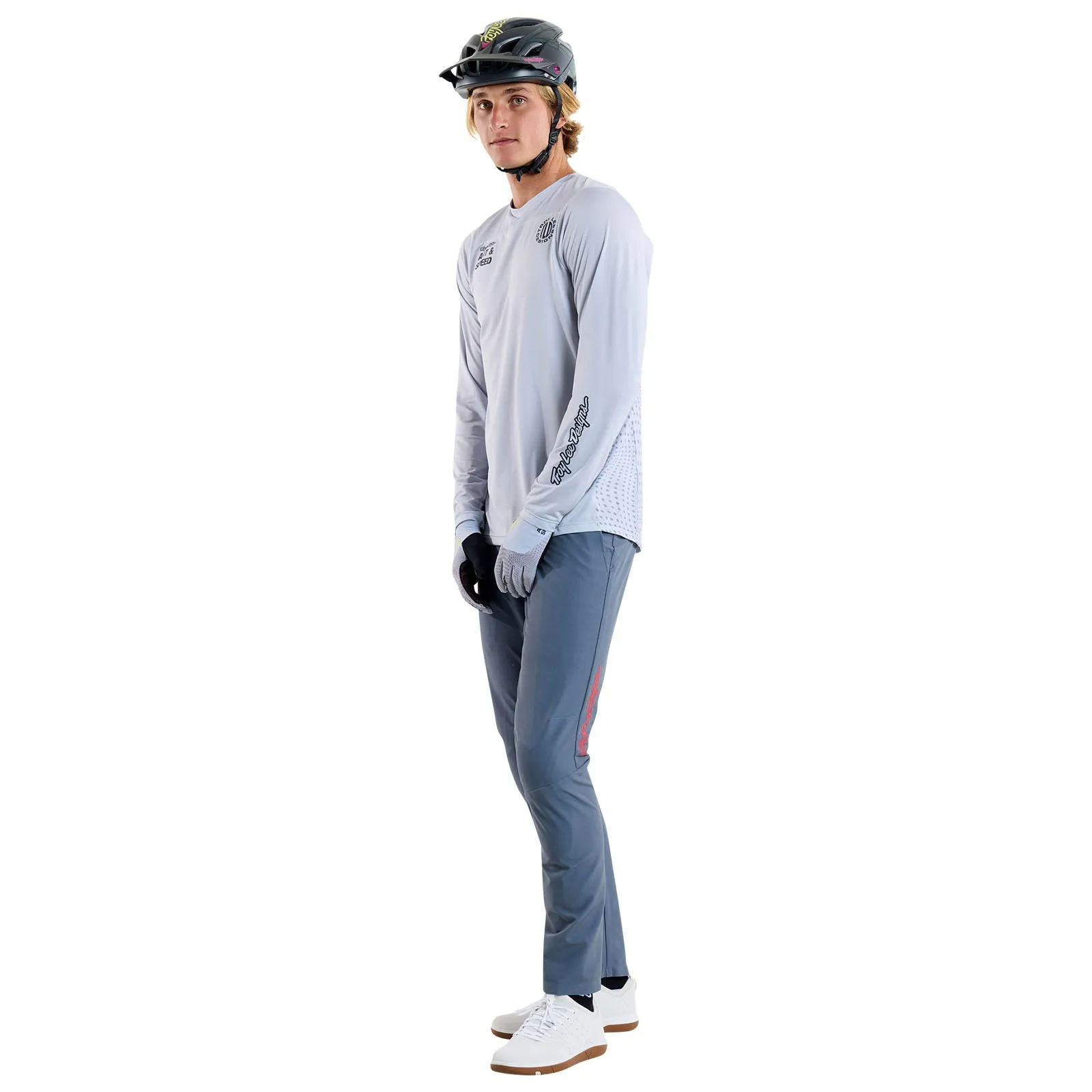 Ruckus Long Sleeve Ride Tee Burn Out Mist