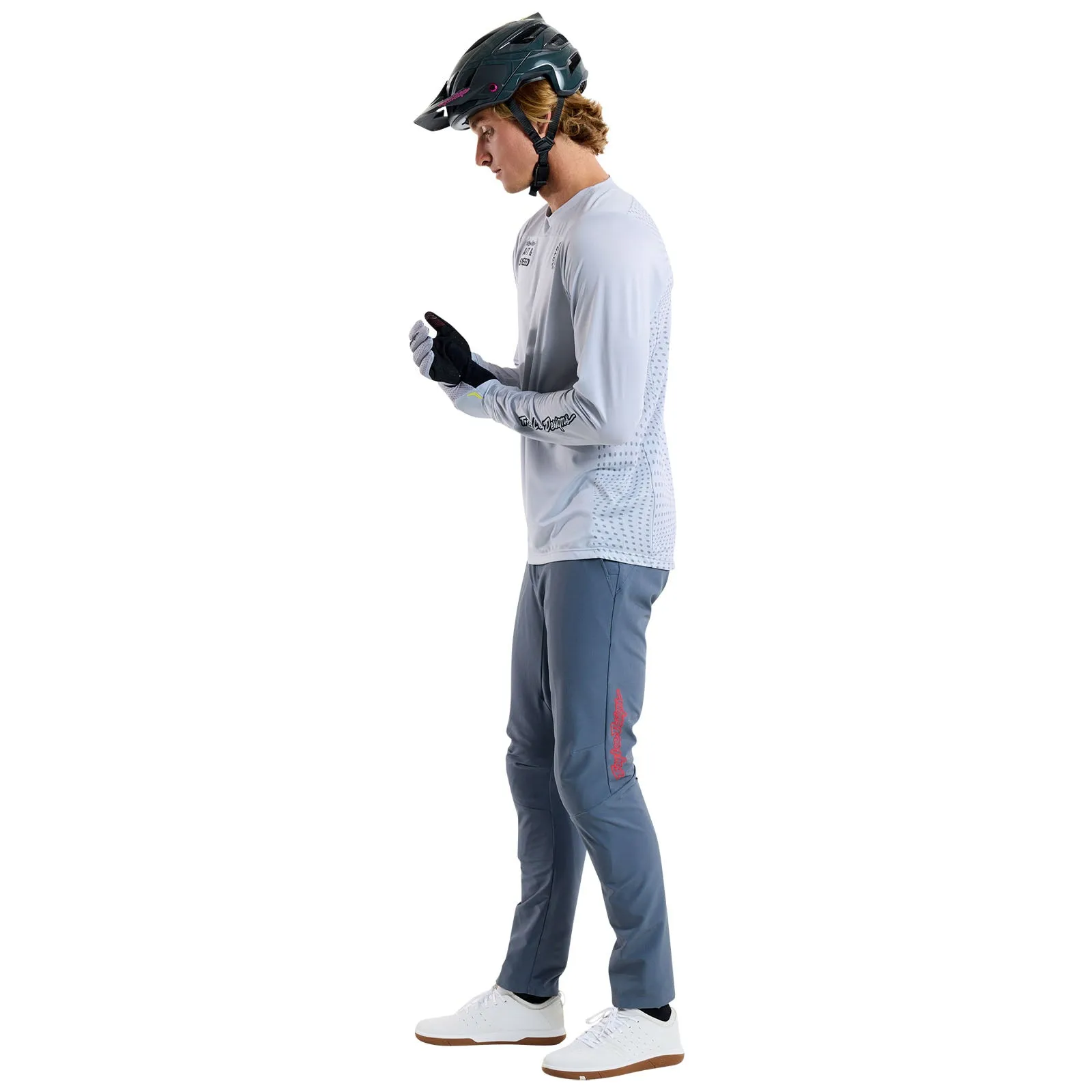 Ruckus Long Sleeve Ride Tee Burn Out Mist