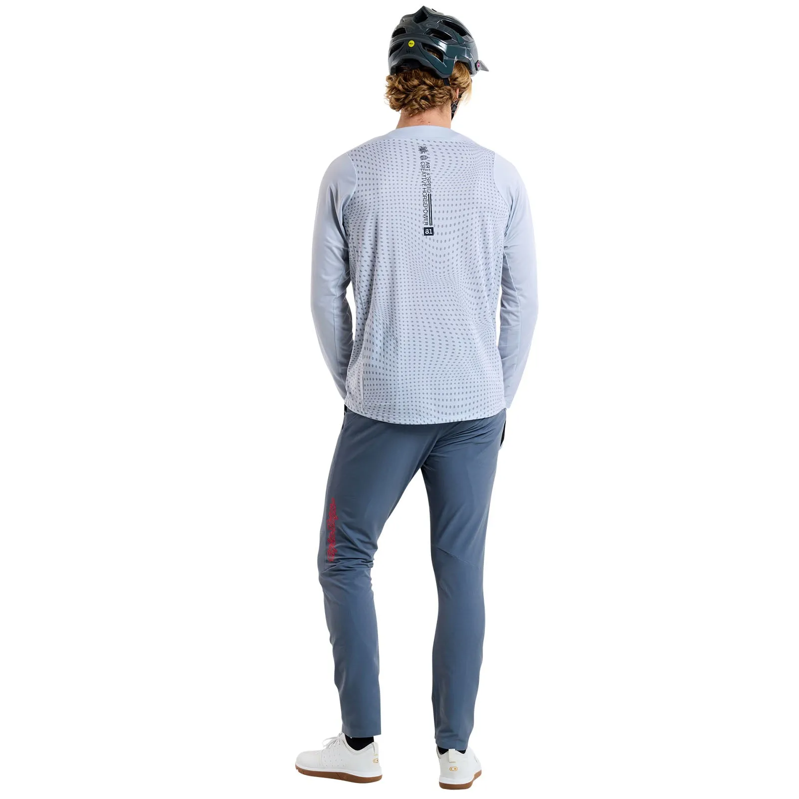 Ruckus Long Sleeve Ride Tee Burn Out Mist