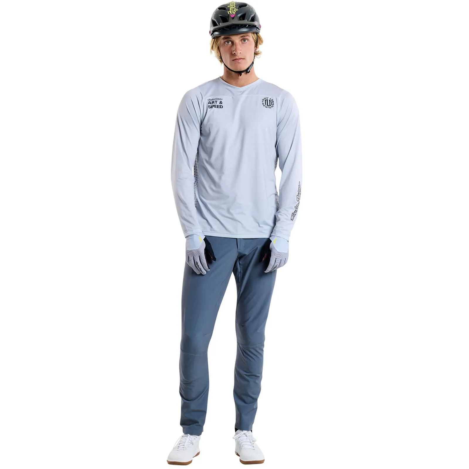 Ruckus Long Sleeve Ride Tee Burn Out Mist