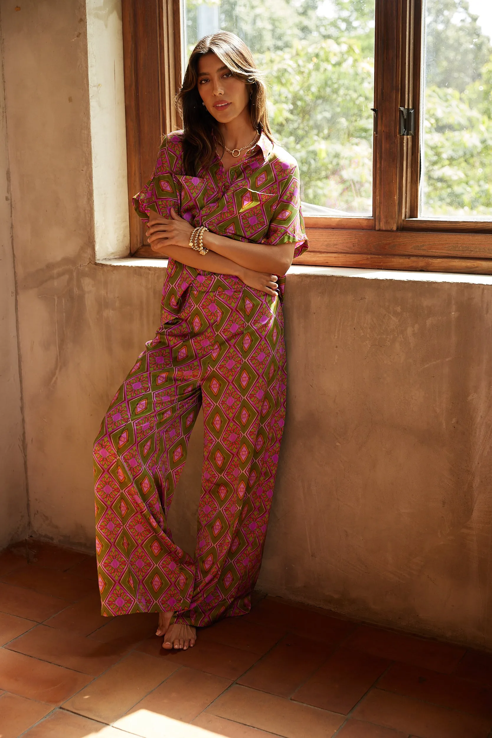 SALE - Jules Printed Pants