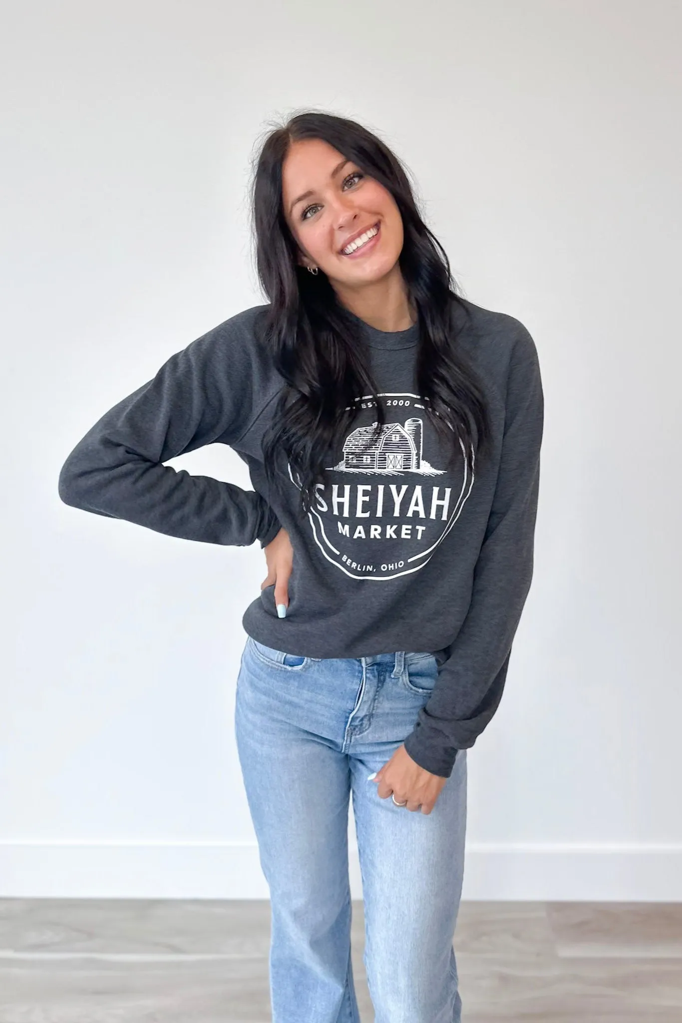 Sheiyah Market Charcoal Sweatshirt