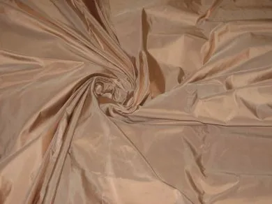 SILK TAFFETA FABRIC ~Papyrus colour 54&quot; wide