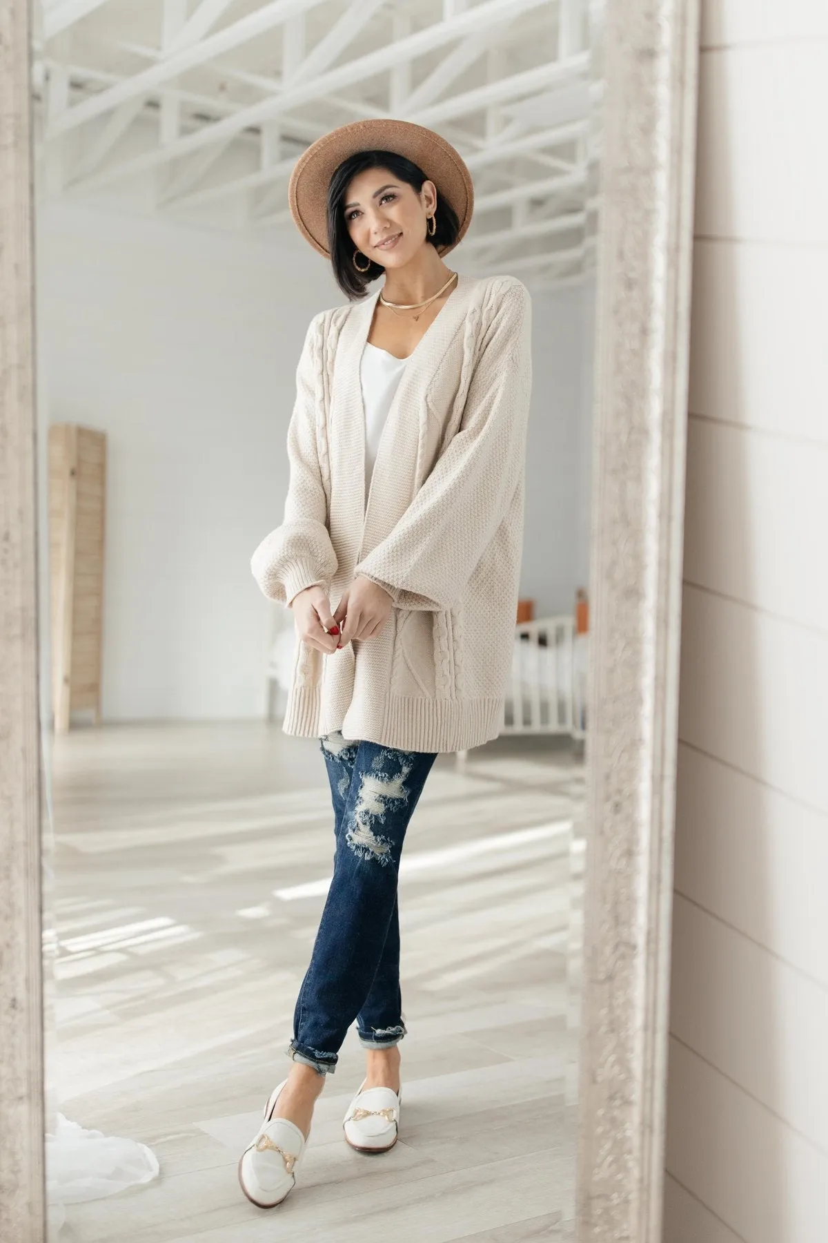 SLOUCHY AND COZY CARDIGAN