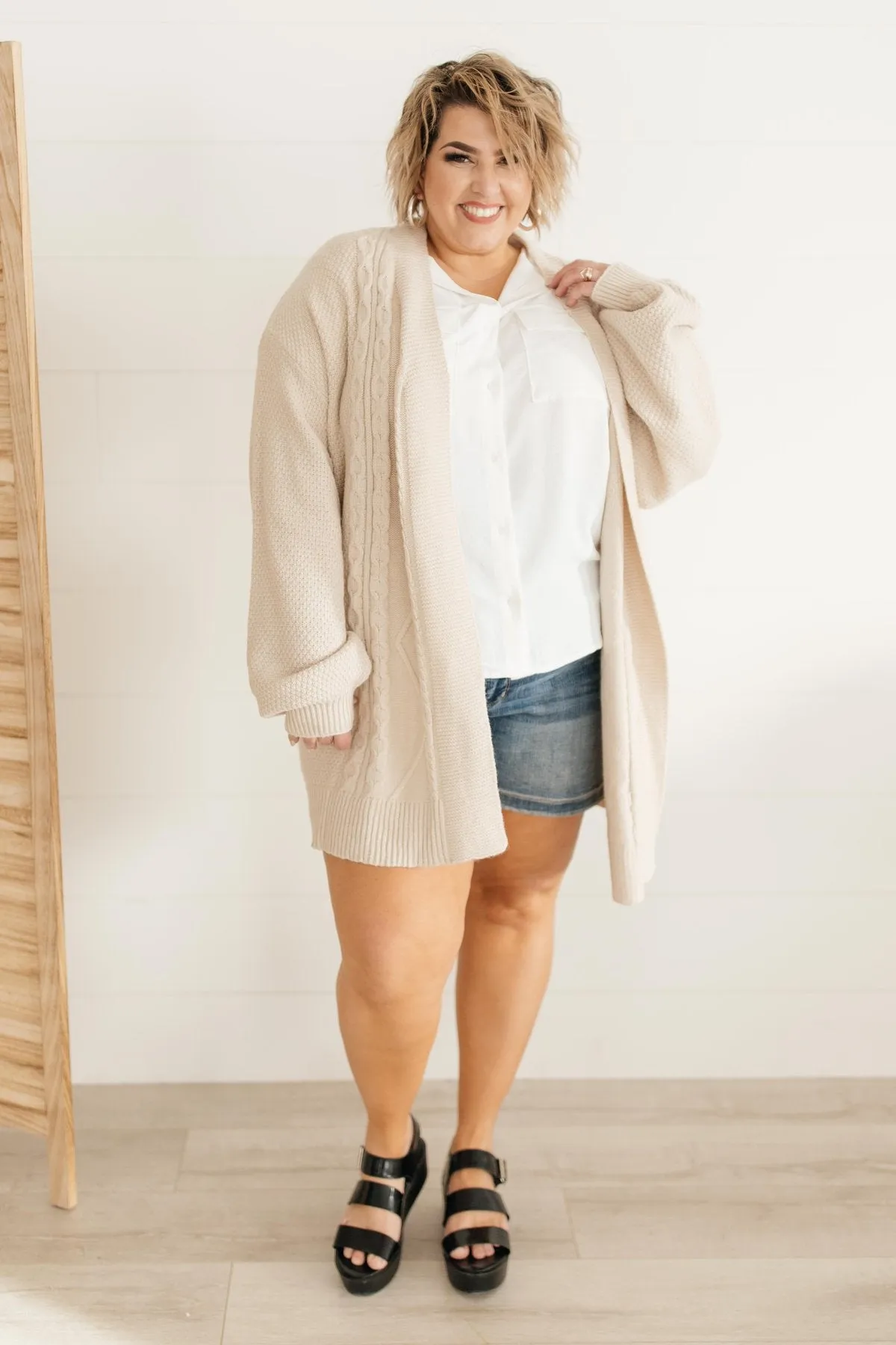 SLOUCHY AND COZY CARDIGAN