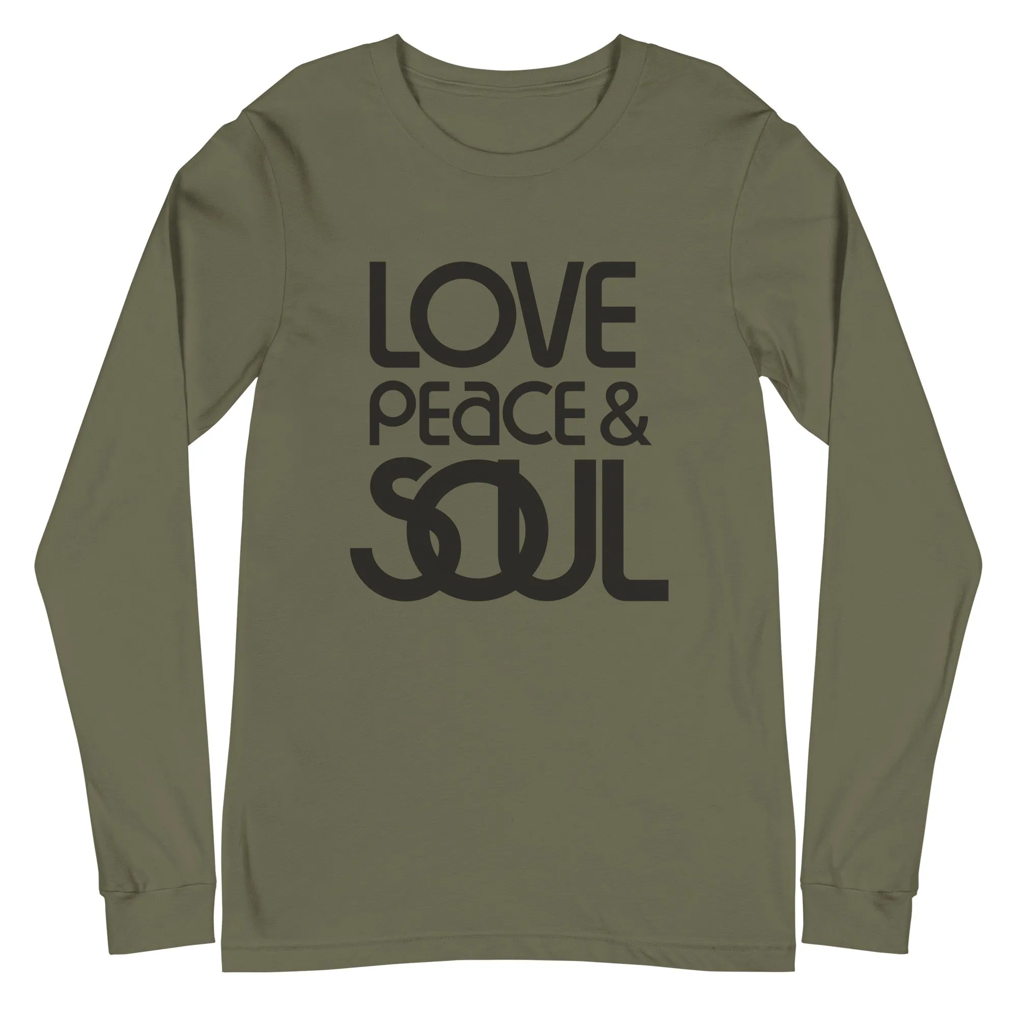 Soul Train Love Peace and Soul Long Sleeve Tee