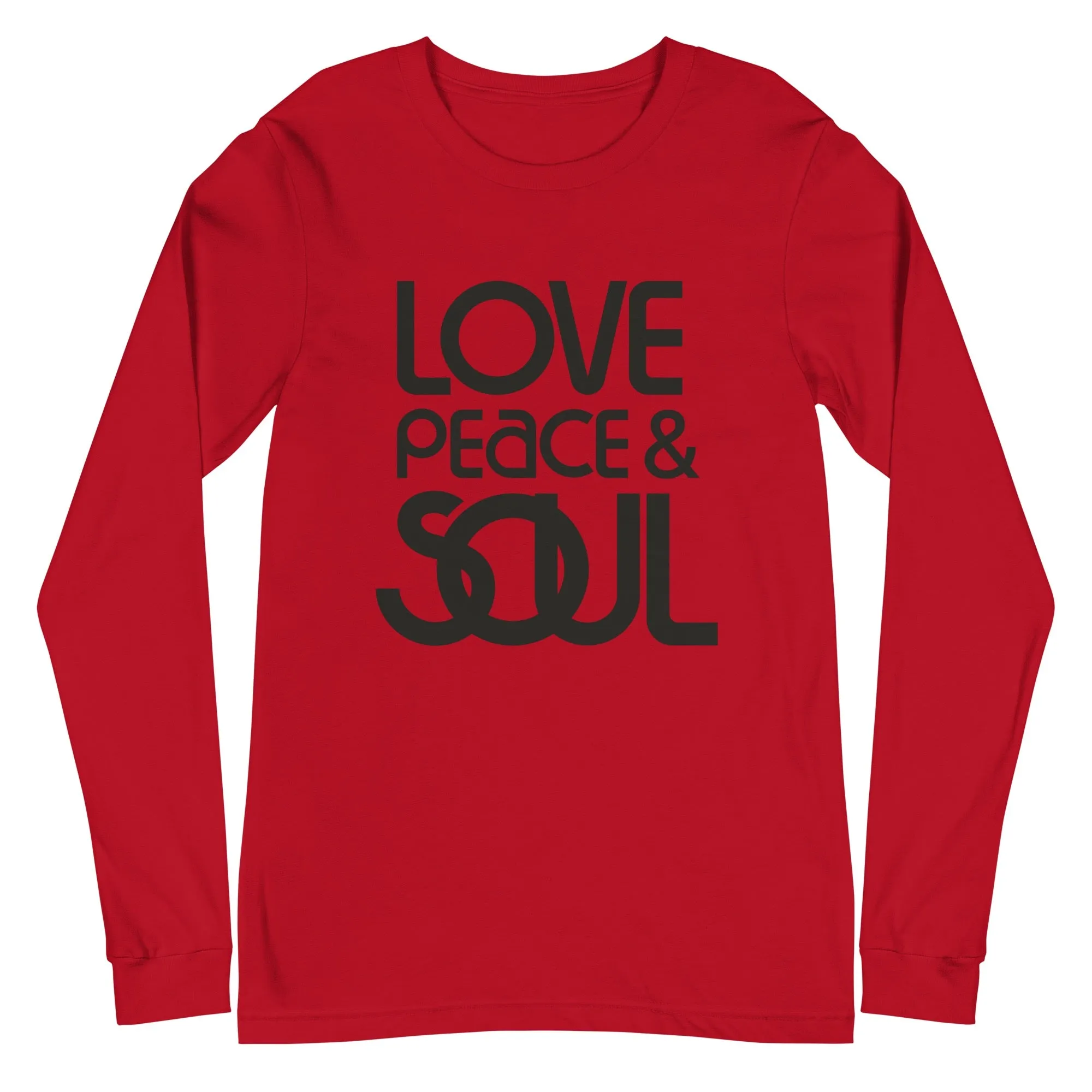 Soul Train Love Peace and Soul Long Sleeve Tee
