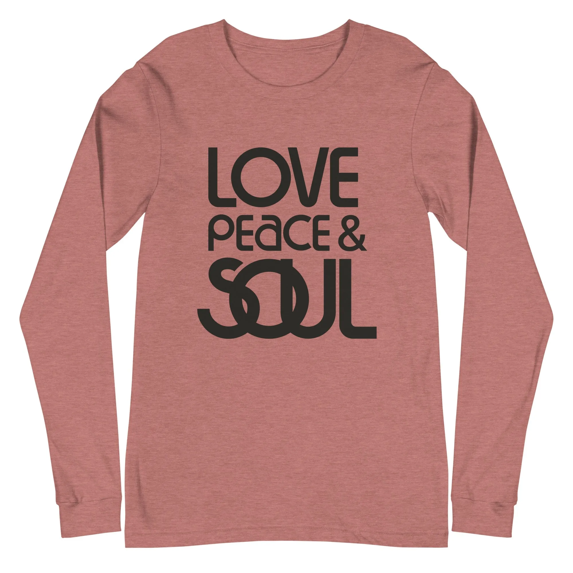 Soul Train Love Peace and Soul Long Sleeve Tee