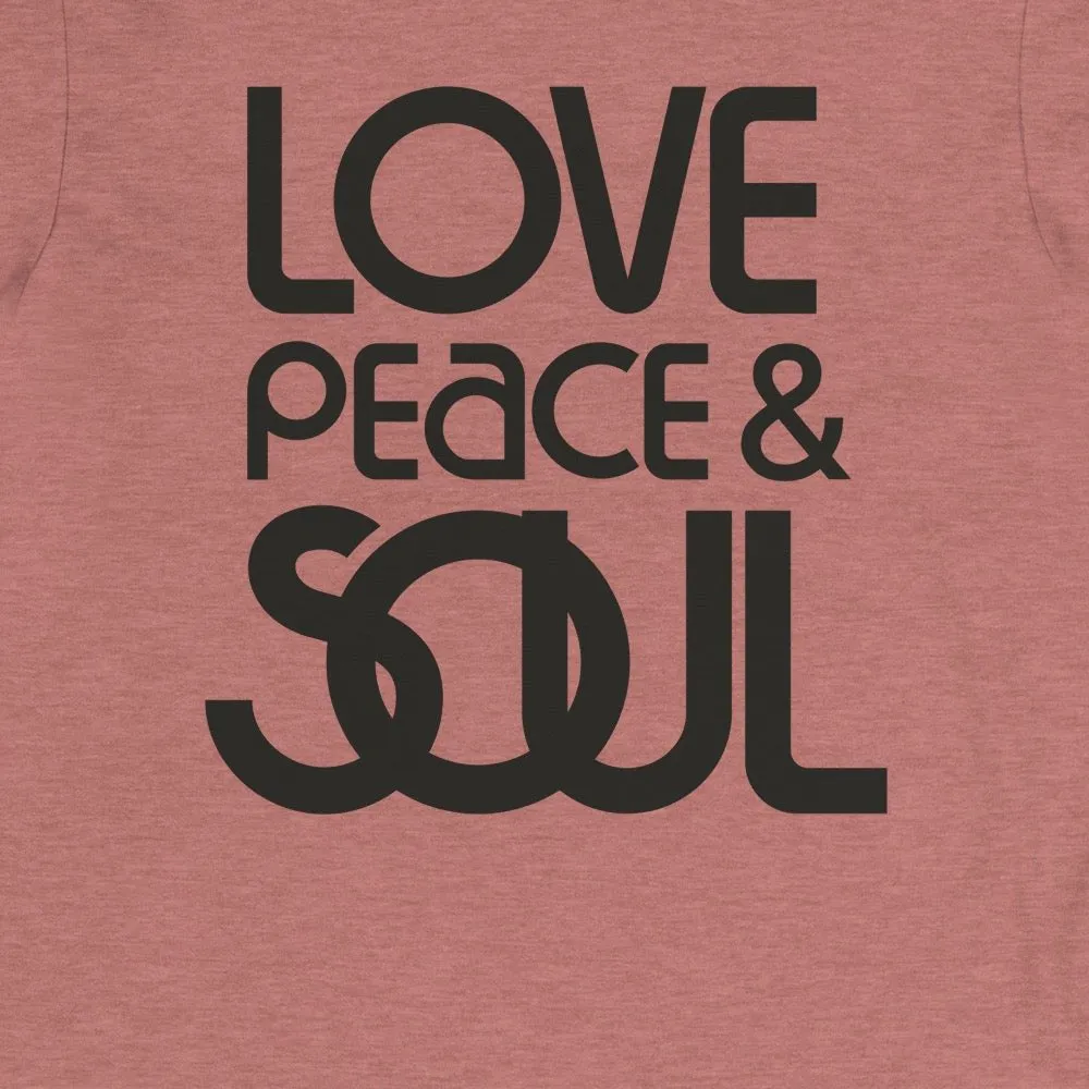 Soul Train Love Peace and Soul Long Sleeve Tee