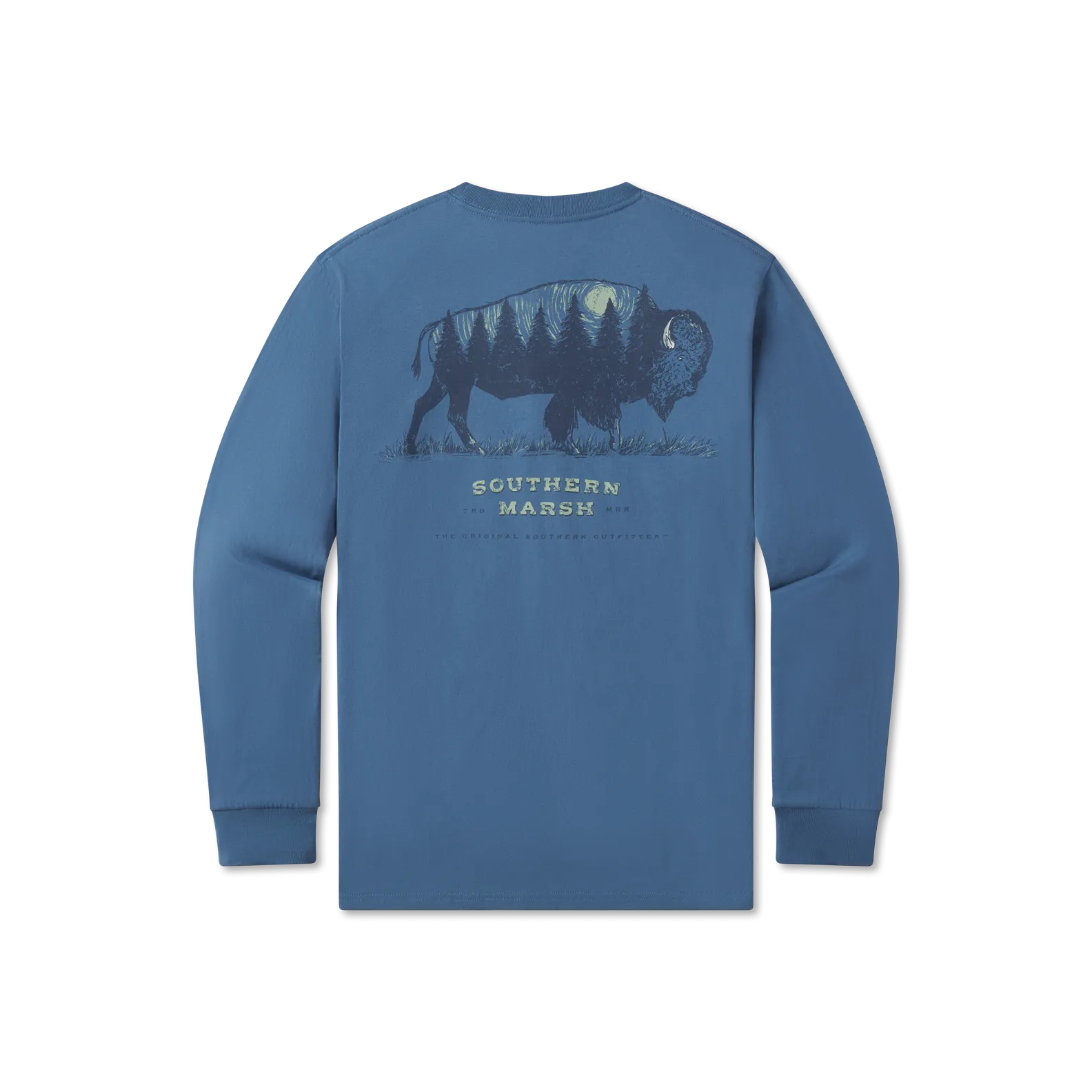Starry Silhouette Tee - Buffalo - Long Sleeve