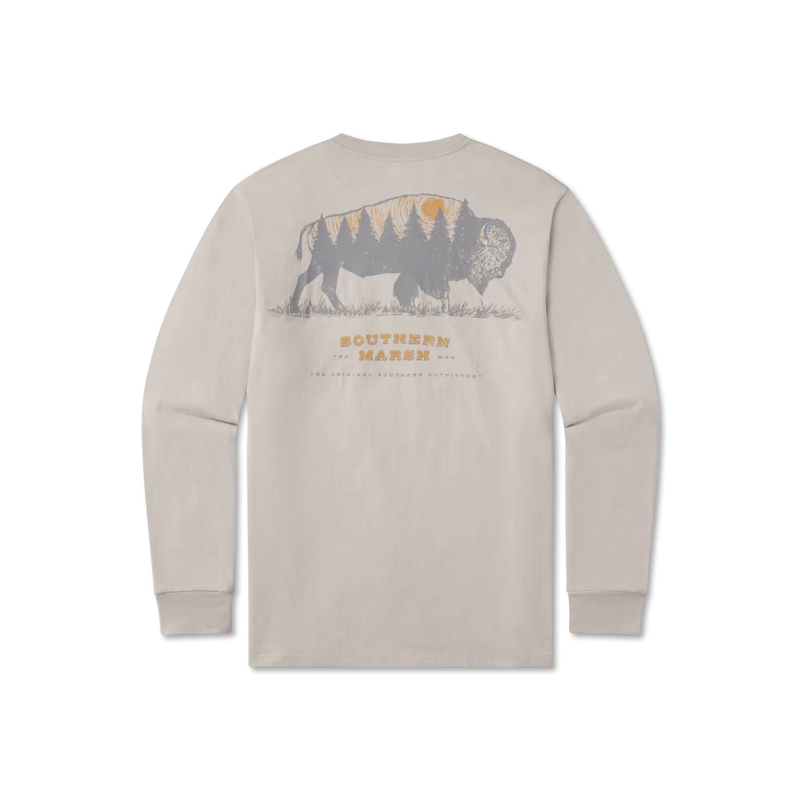 Starry Silhouette Tee - Buffalo - Long Sleeve