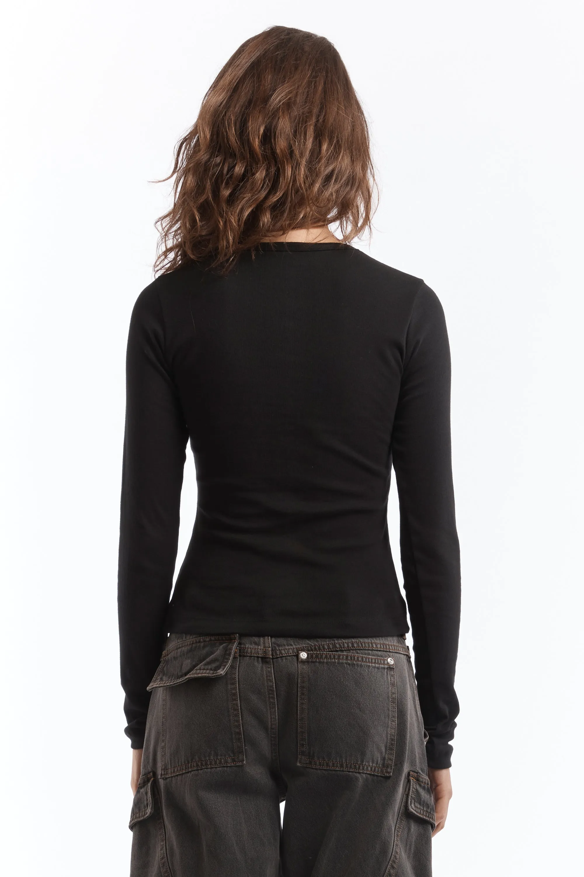 TEMPORARY ABSENCE LONG SLEEVE BLACK