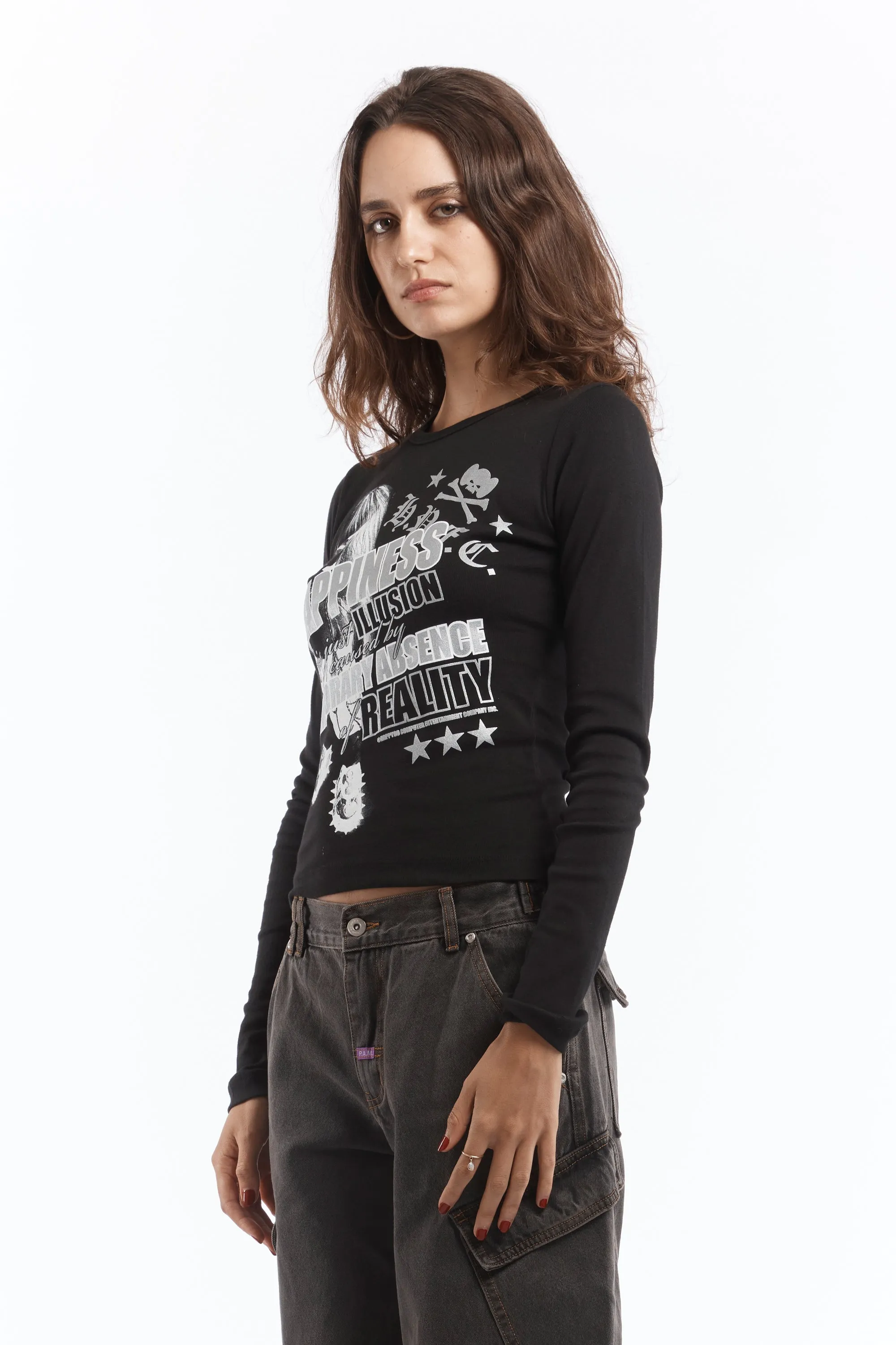 TEMPORARY ABSENCE LONG SLEEVE BLACK