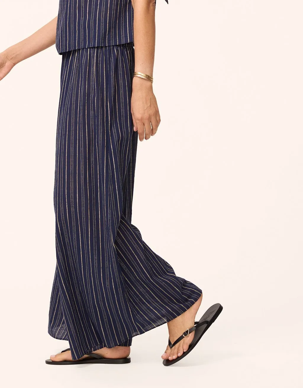 unsubscribed cotton shimmer beach pant