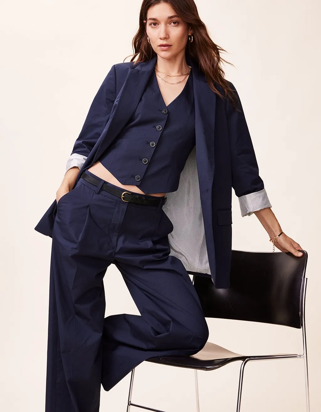 unsubscribed poplin blazer