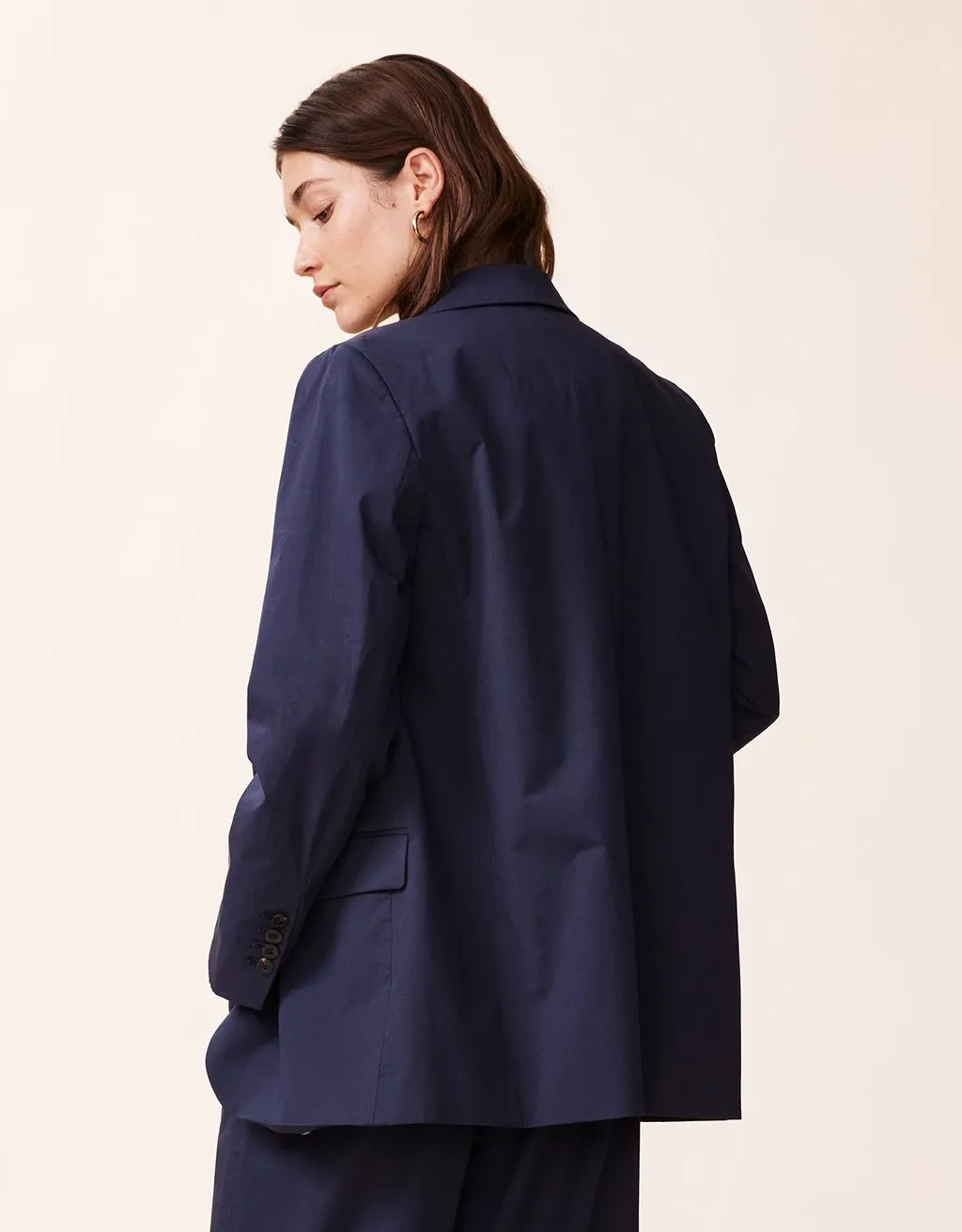 unsubscribed poplin blazer