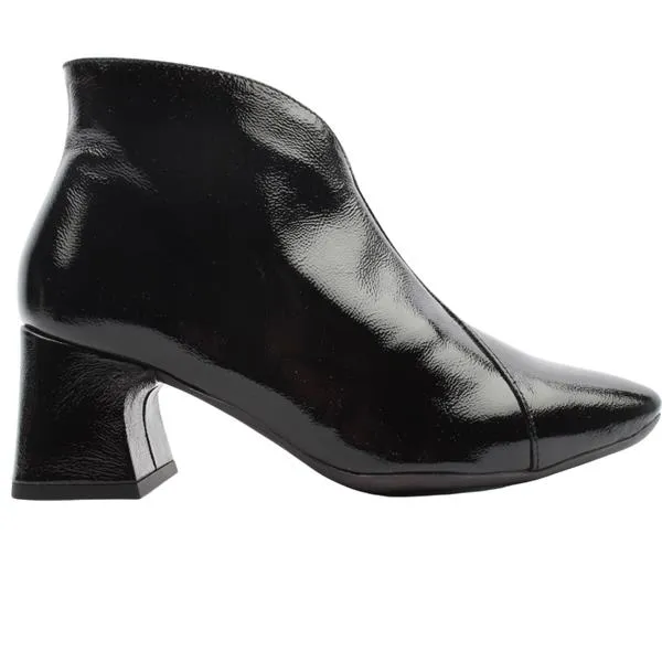Wonders I-9013 Black Patent Shoe Boot