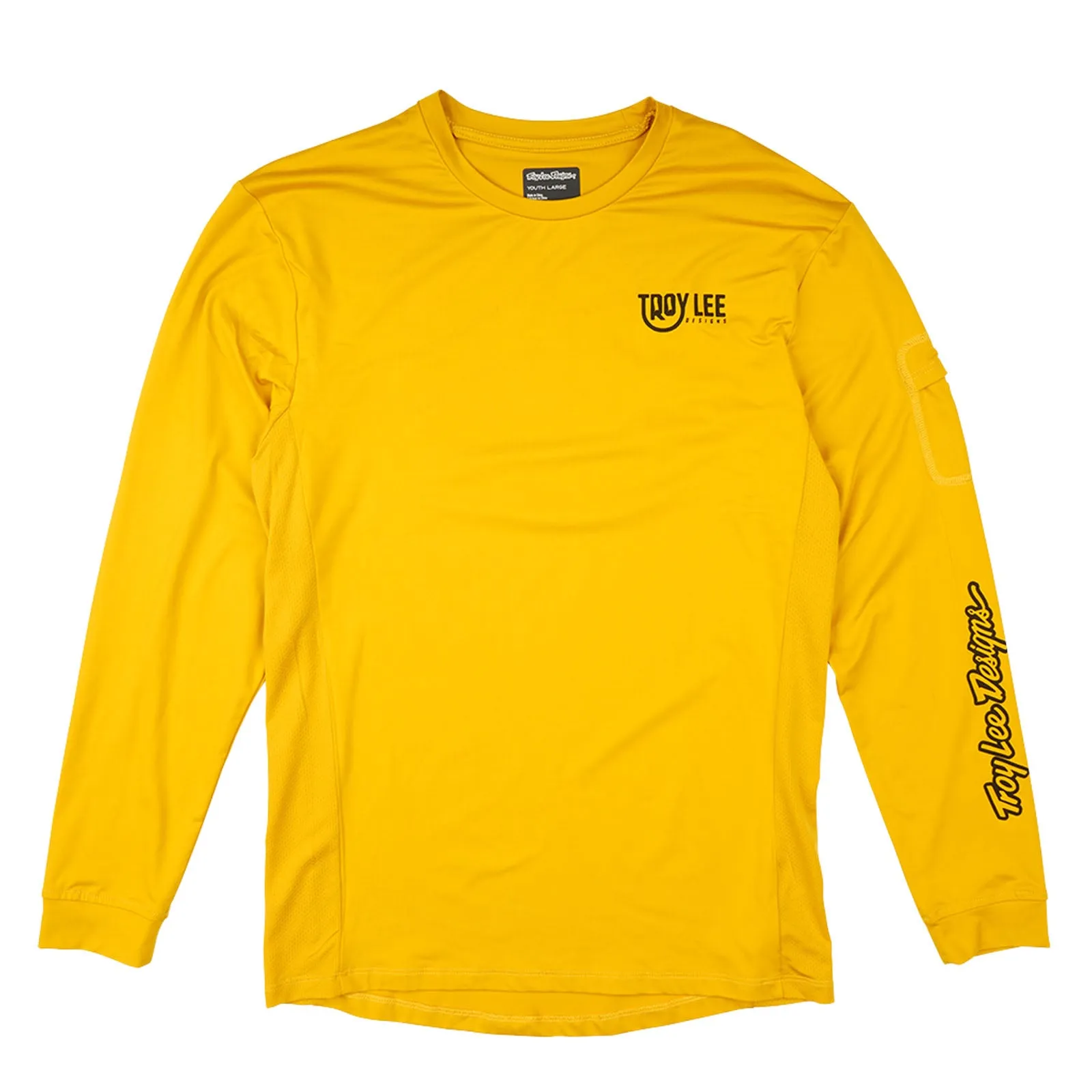 Youth Ruckus Long Sleeve Ride Tee Eyez Safron