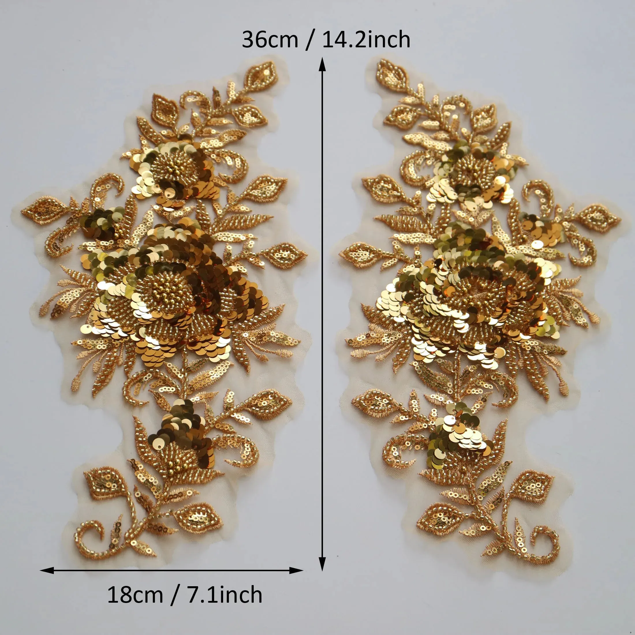Zafer Sequin Applique